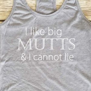 Big Mutts Tank top / fitness / dog / workout / fur